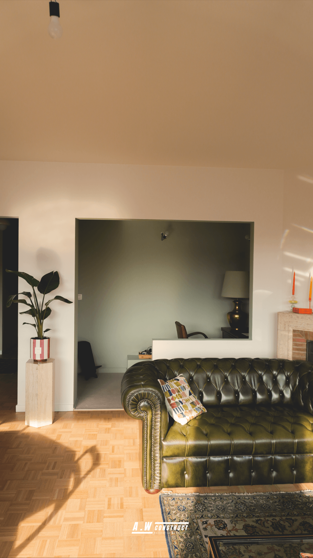 Salon & bibliothèque