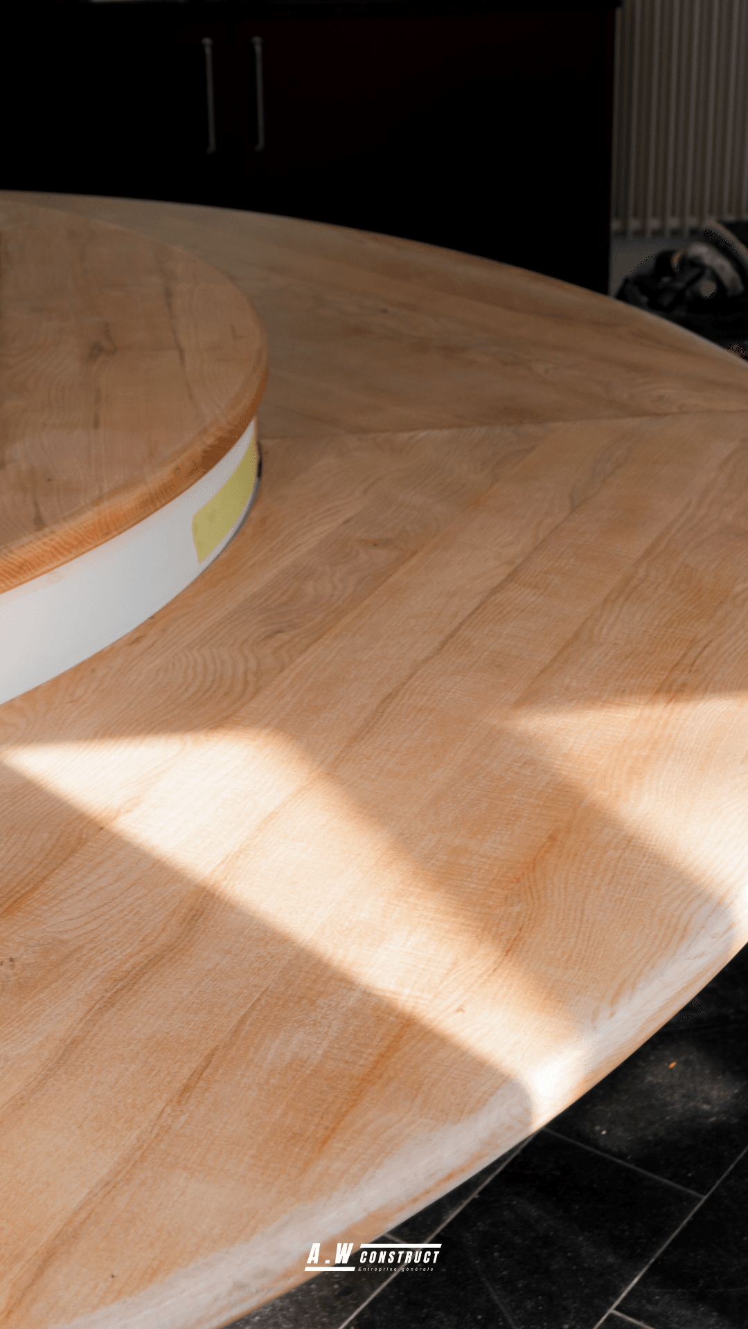 Équipe A.W CONSTRUCT sur chantier